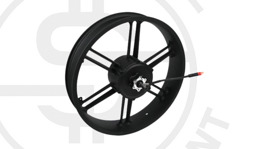 Achtervelg - Rode motorkabel - OUXI - QMWHEEL